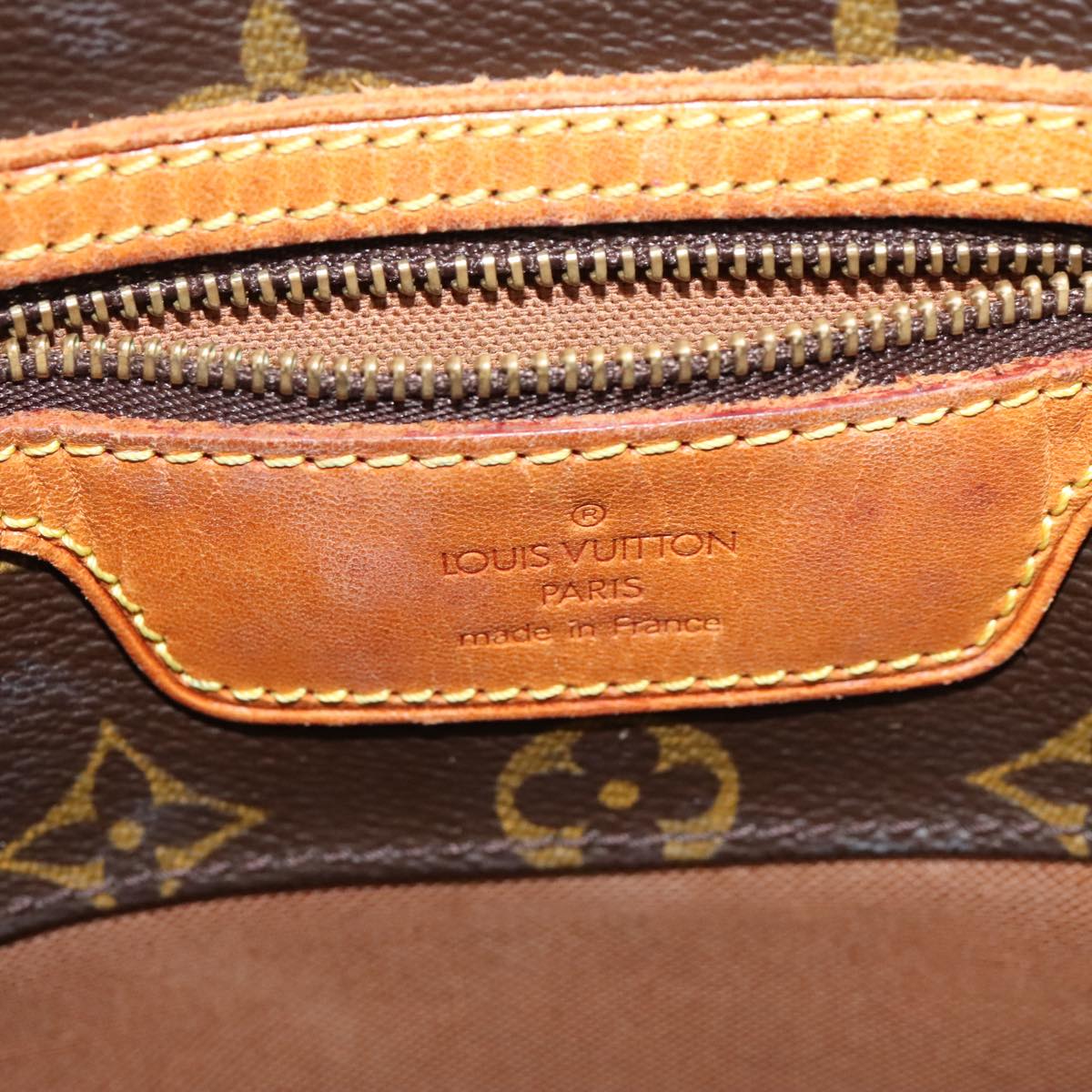 LOUIS VUITTON Monogram Sac Shopping Tote Bag M51108 LV yk14525