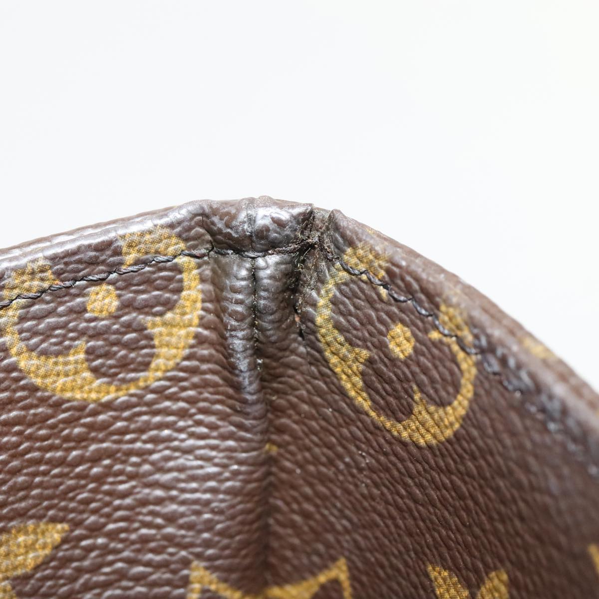 LOUIS VUITTON Monogram Sac Shopping Tote Bag M51108 LV yk14525