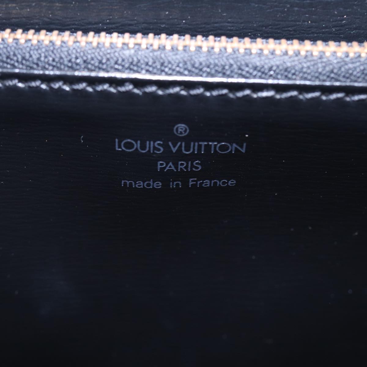 LOUIS VUITTON Epi Malesherbes Hand Bag Black M52372 LV yk14534