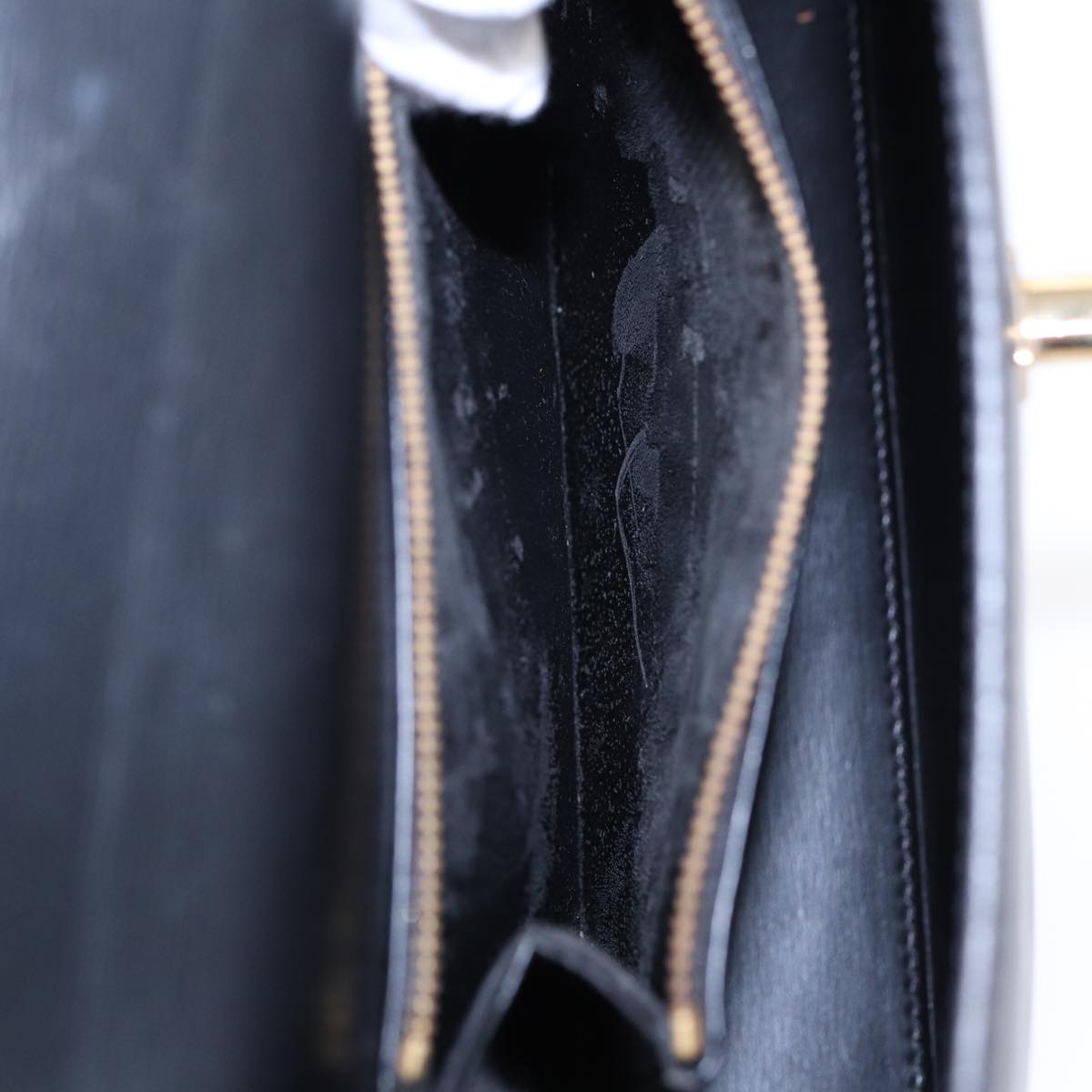LOUIS VUITTON Epi Malesherbes Hand Bag Black M52372 LV yk14534