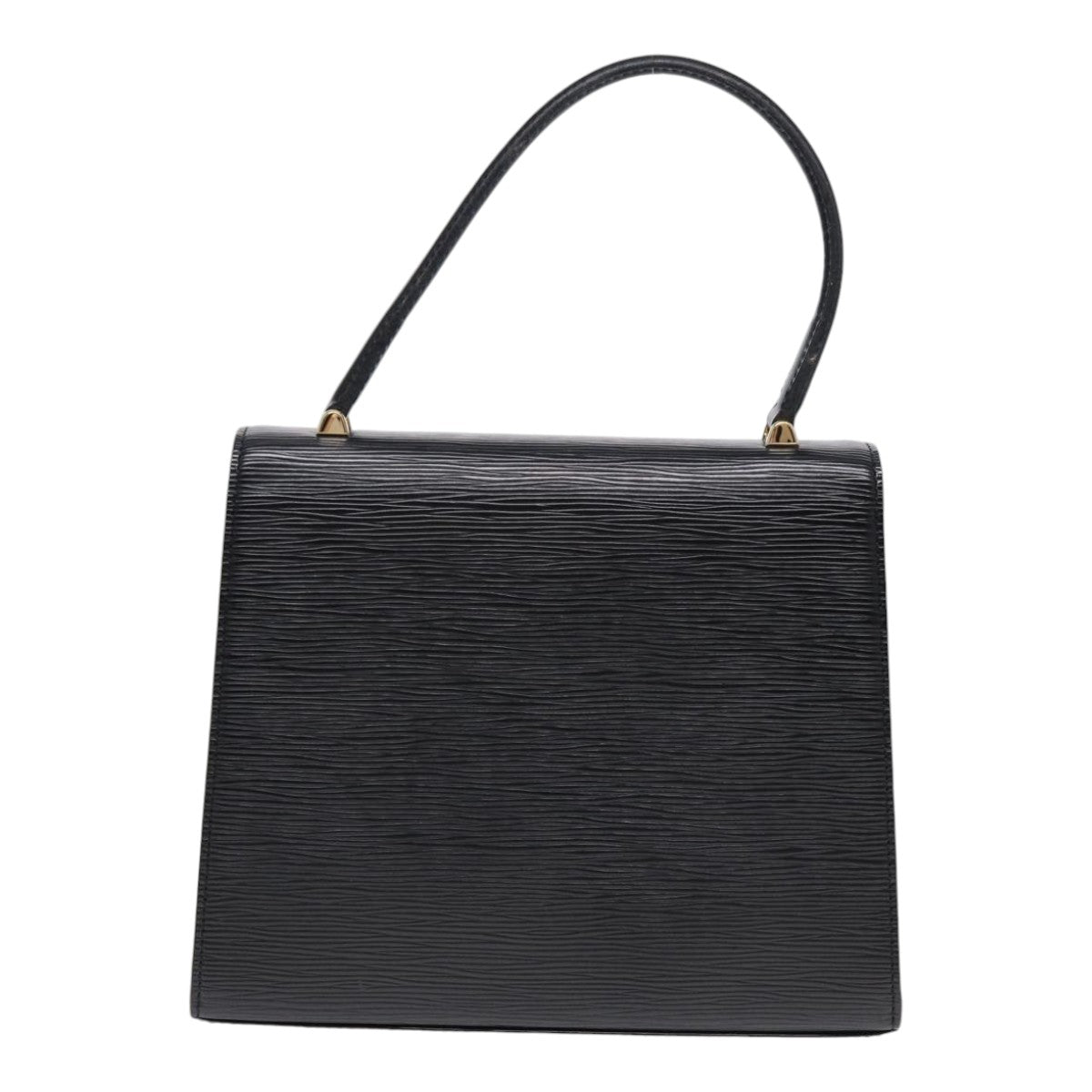 LOUIS VUITTON Epi Malesherbes Hand Bag Black M52372 LV yk14534