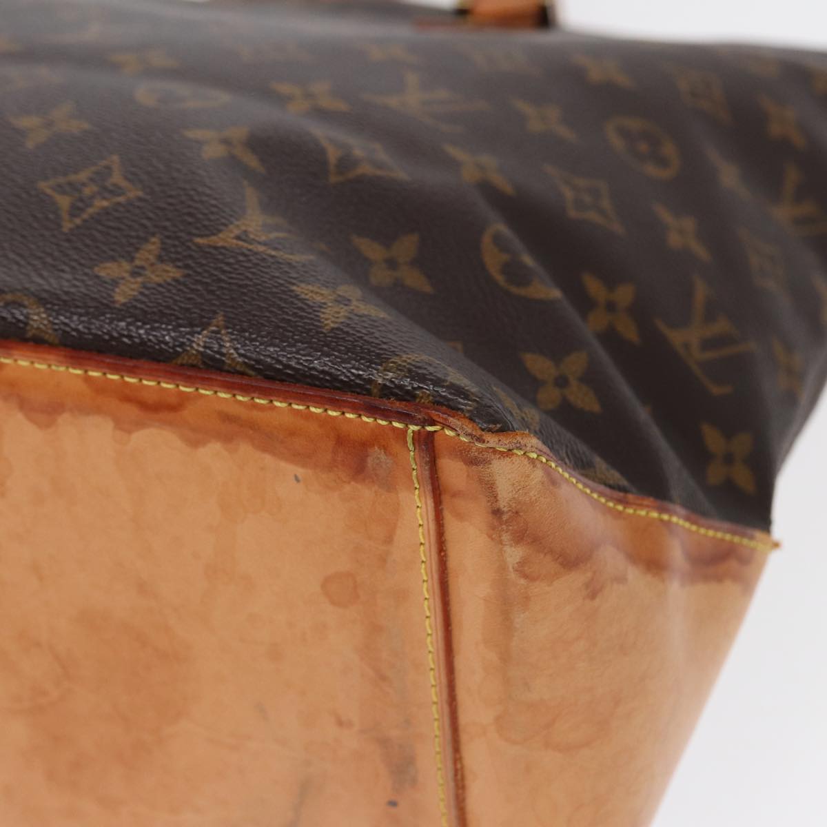 LOUIS VUITTON Monogram Cabas Mezzo Tote Bag M51151 LV yk14559