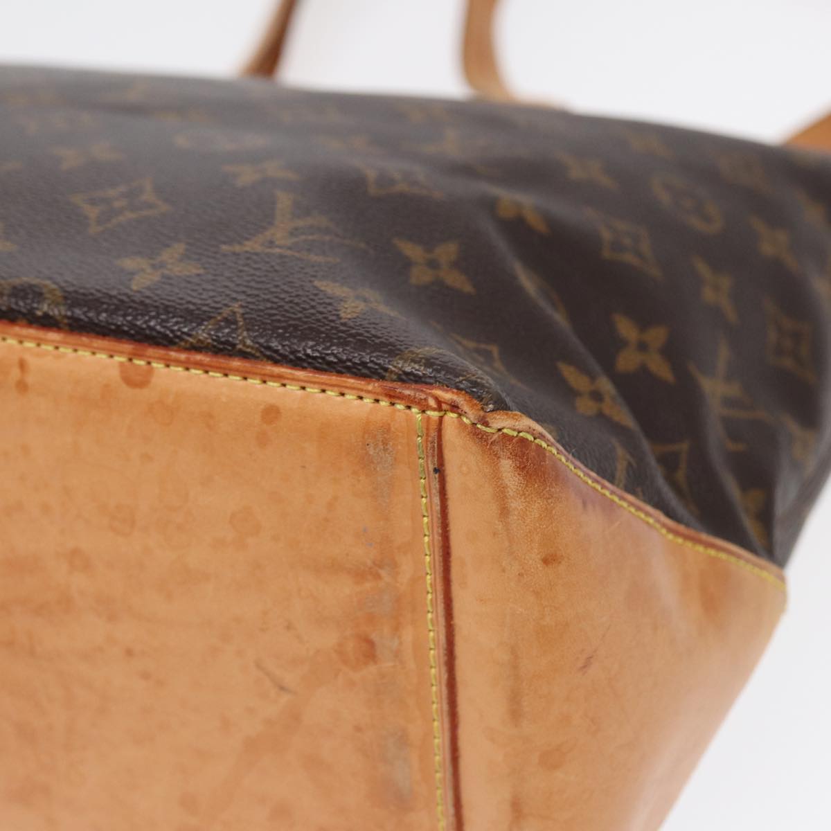 LOUIS VUITTON Monogram Cabas Mezzo Tote Bag M51151 LV yk14559