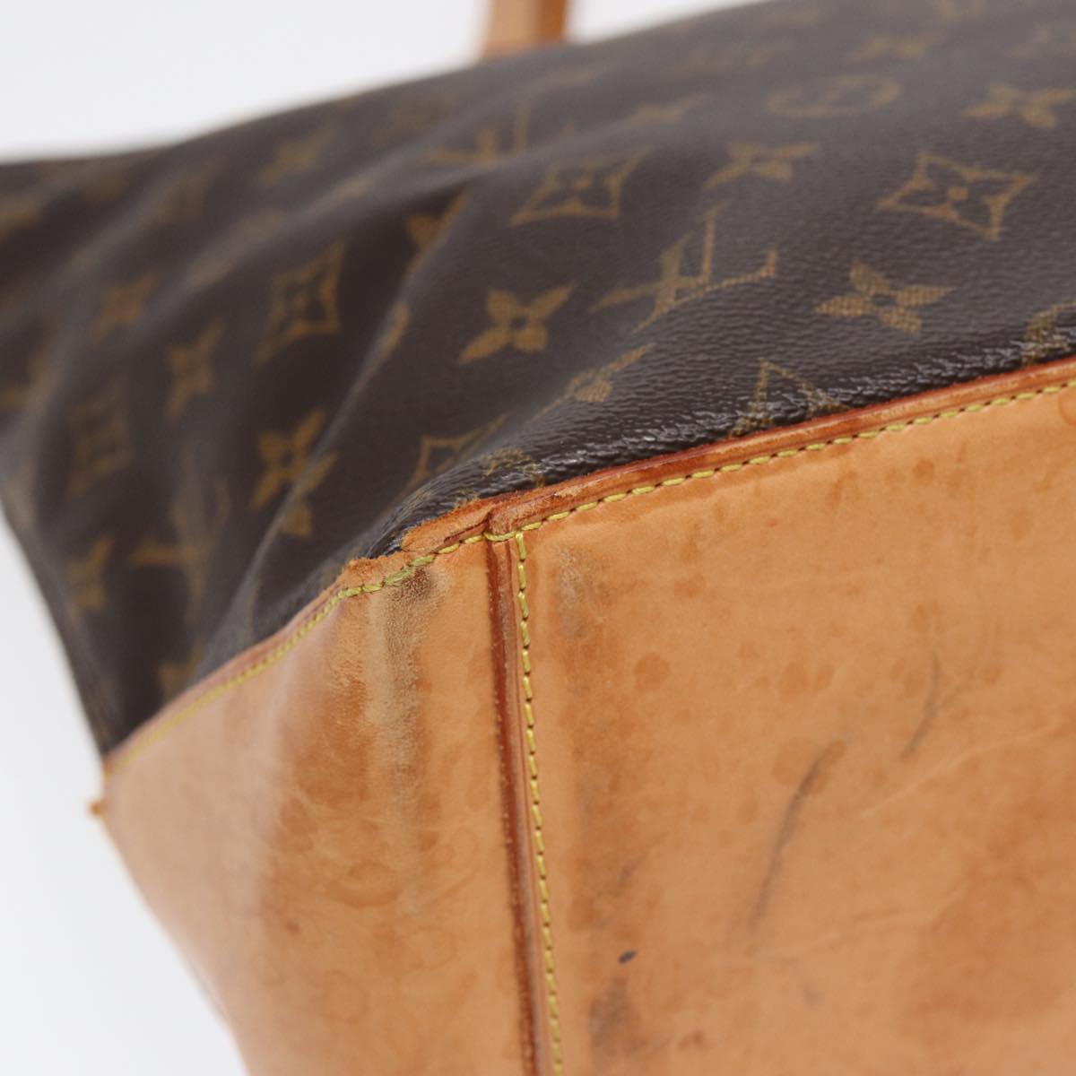 LOUIS VUITTON Monogram Cabas Mezzo Tote Bag M51151 LV yk14559