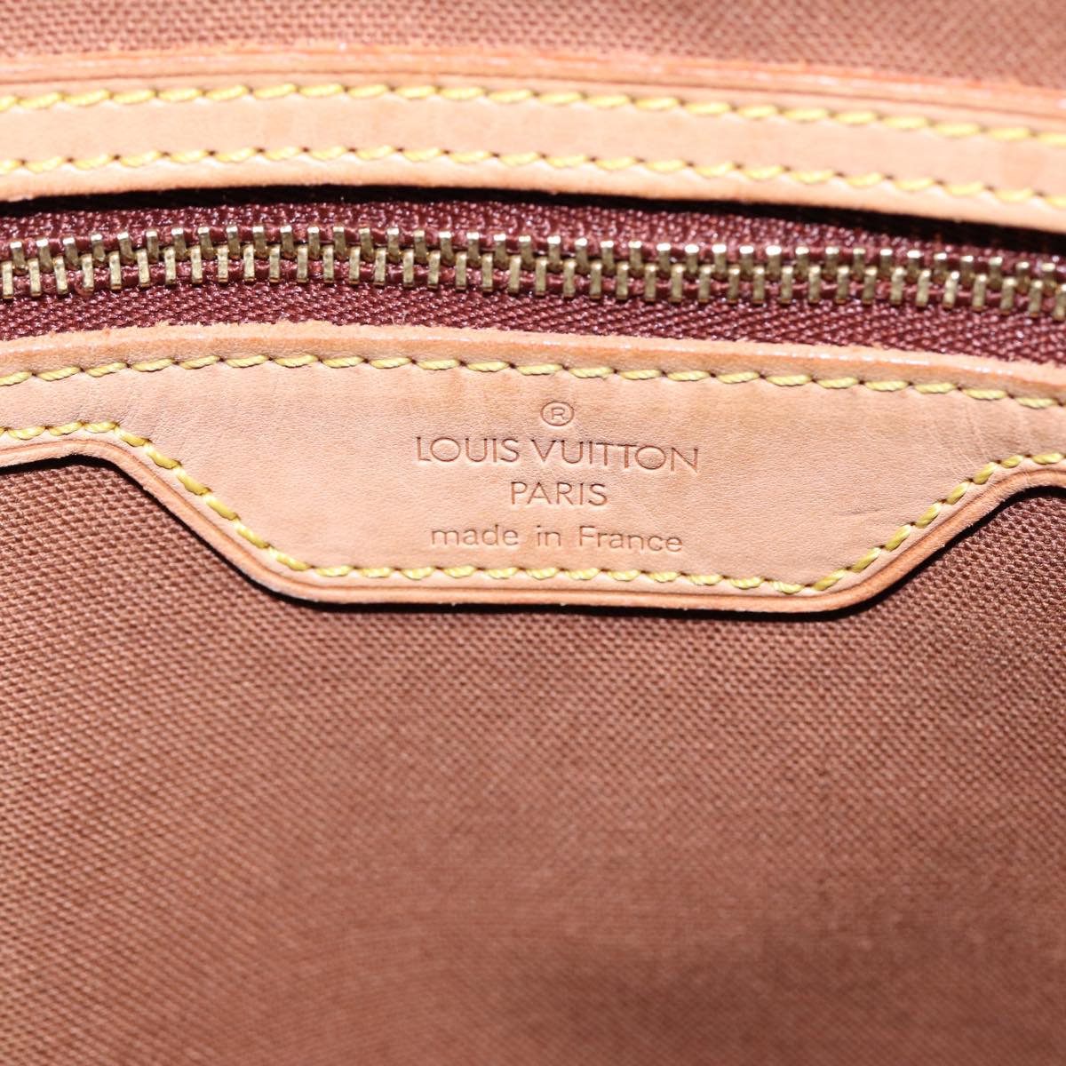 LOUIS VUITTON Monogram Cabas Mezzo Tote Bag M51151 LV yk14559