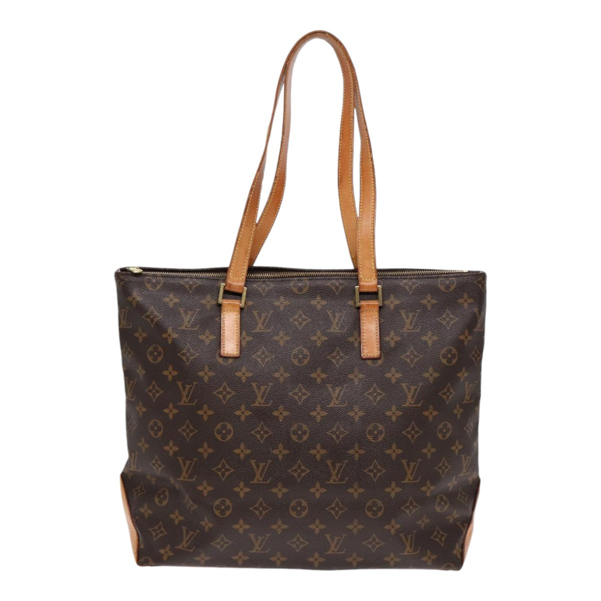 LOUIS VUITTON Monogram Cabas Mezzo Tote Bag M51151 LV yk14559
