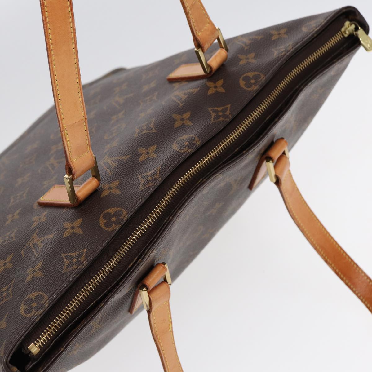 LOUIS VUITTON Monogram Cabas Mezzo Tote Bag M51151 LV yk14559