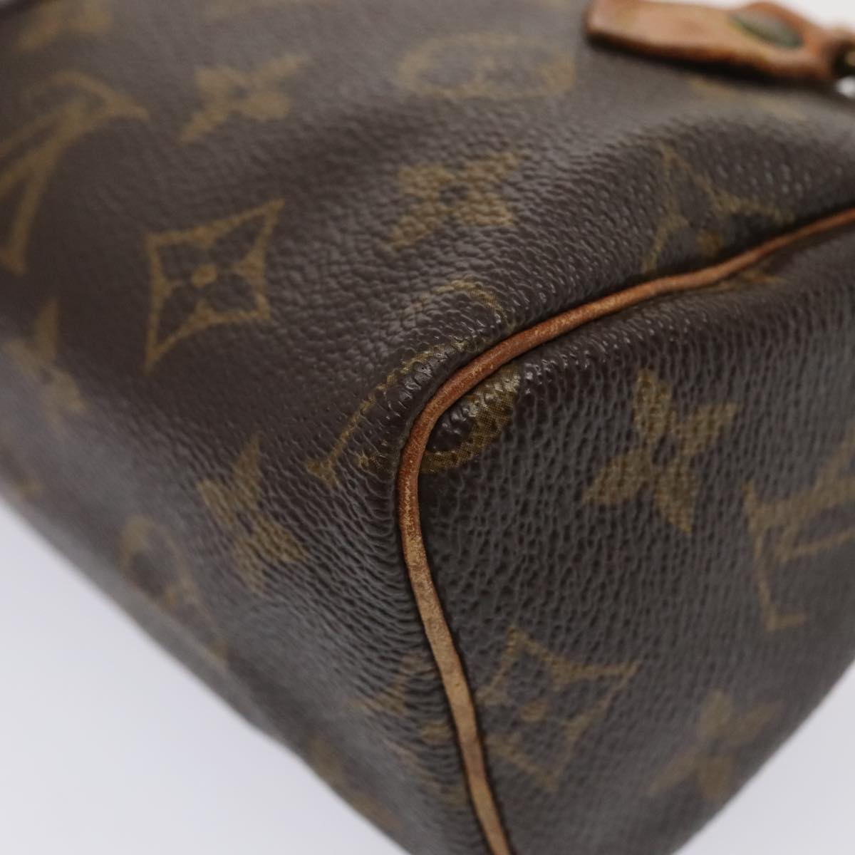 LOUIS VUITTON Monogram Mini Speedy Hand Bag Vintage M41534 LV yk14565