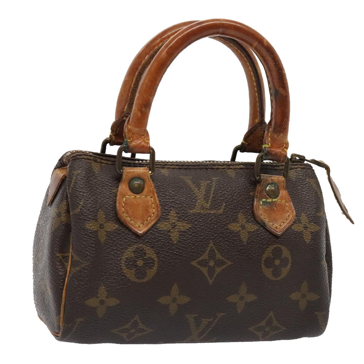 LOUIS VUITTON Monogram Mini Speedy Hand Bag Vintage M41534 LV yk14565
