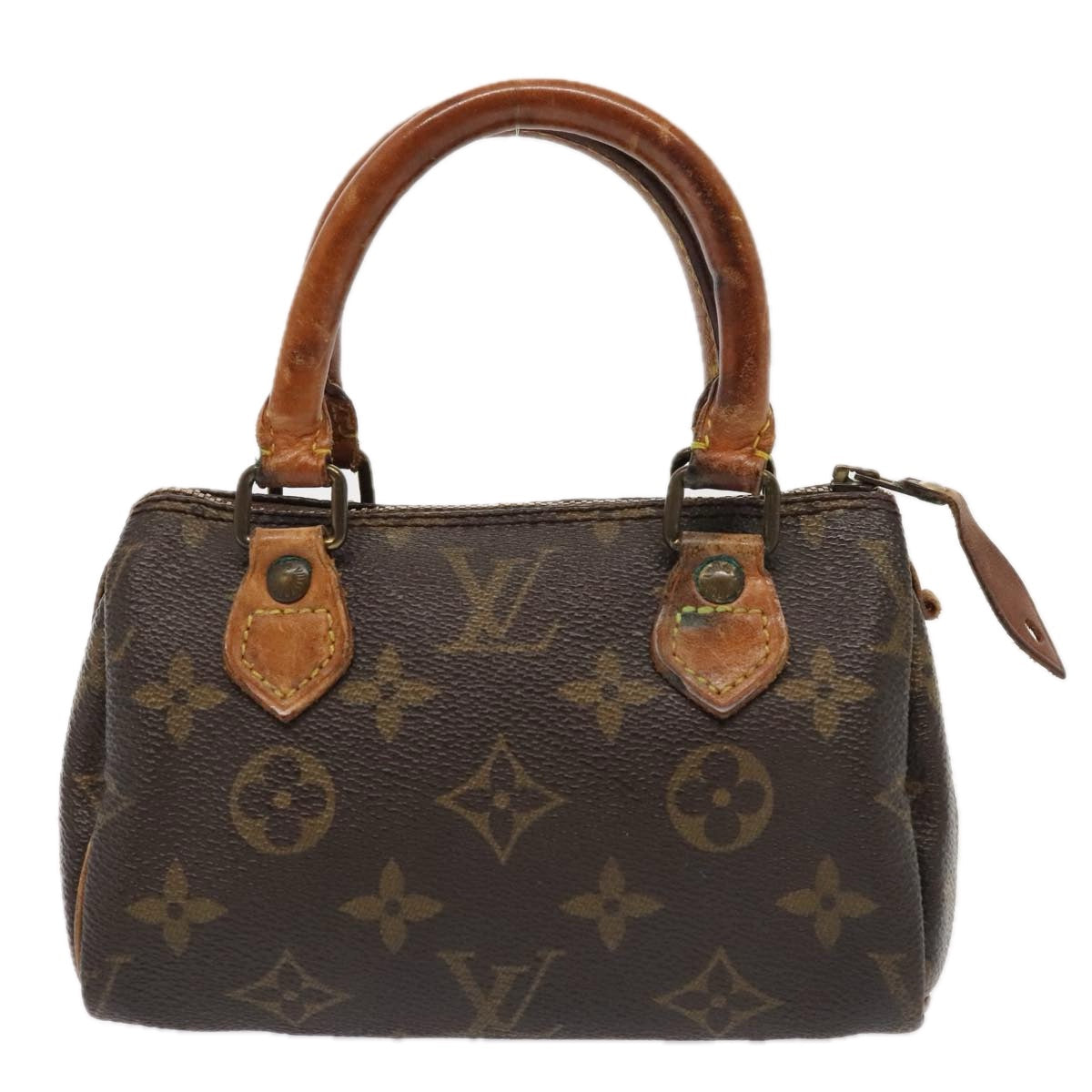 LOUIS VUITTON Monogram Mini Speedy Hand Bag Vintage M41534 LV yk14565