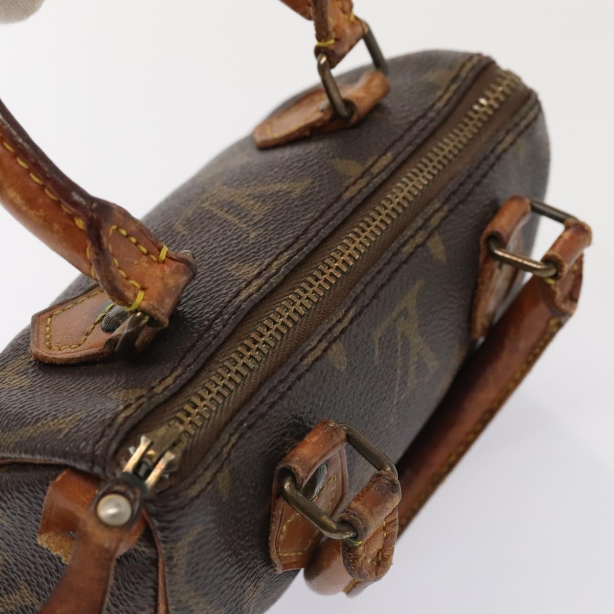 LOUIS VUITTON Monogram Mini Speedy Hand Bag Vintage M41534 LV yk14565