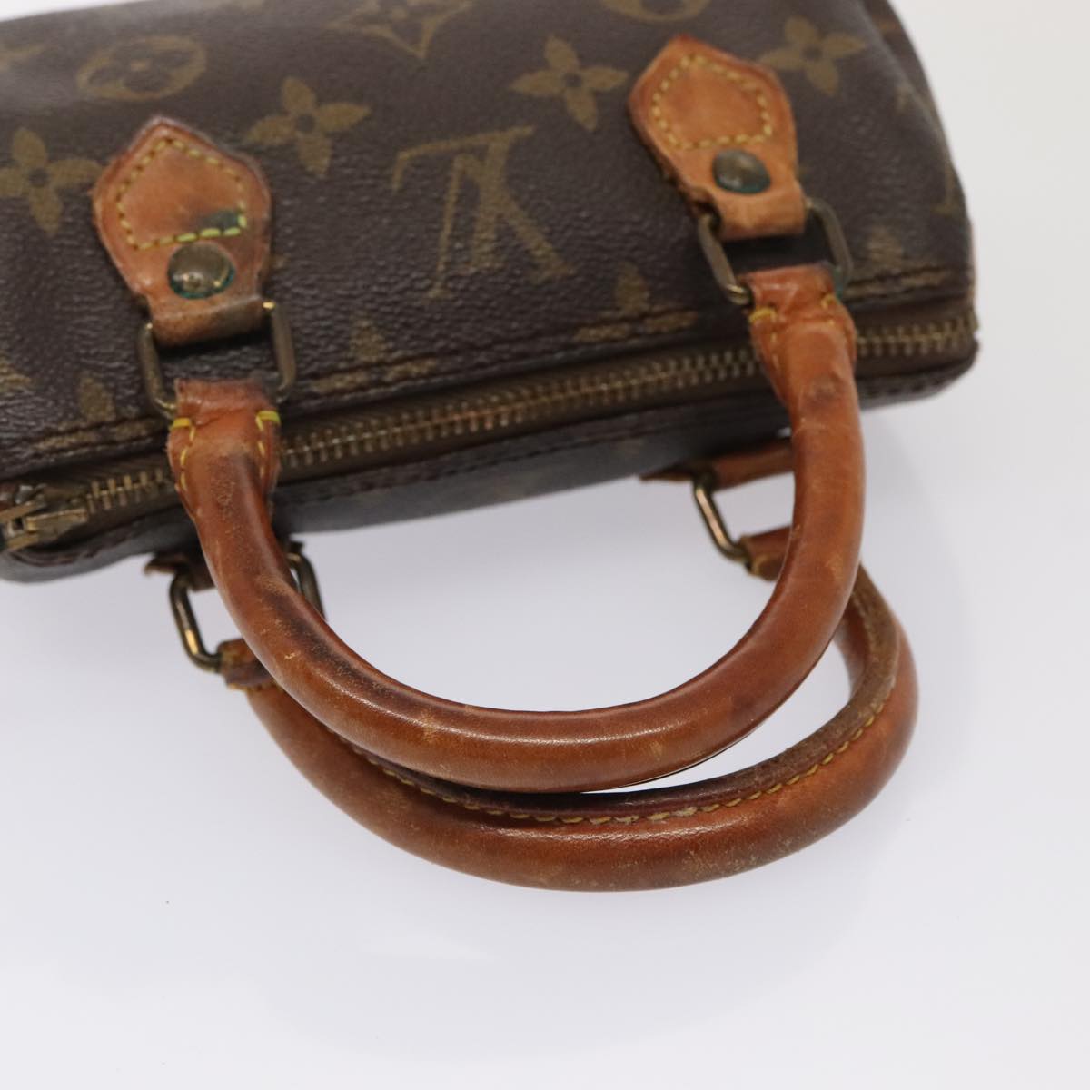 LOUIS VUITTON Monogram Mini Speedy Hand Bag Vintage M41534 LV yk14565