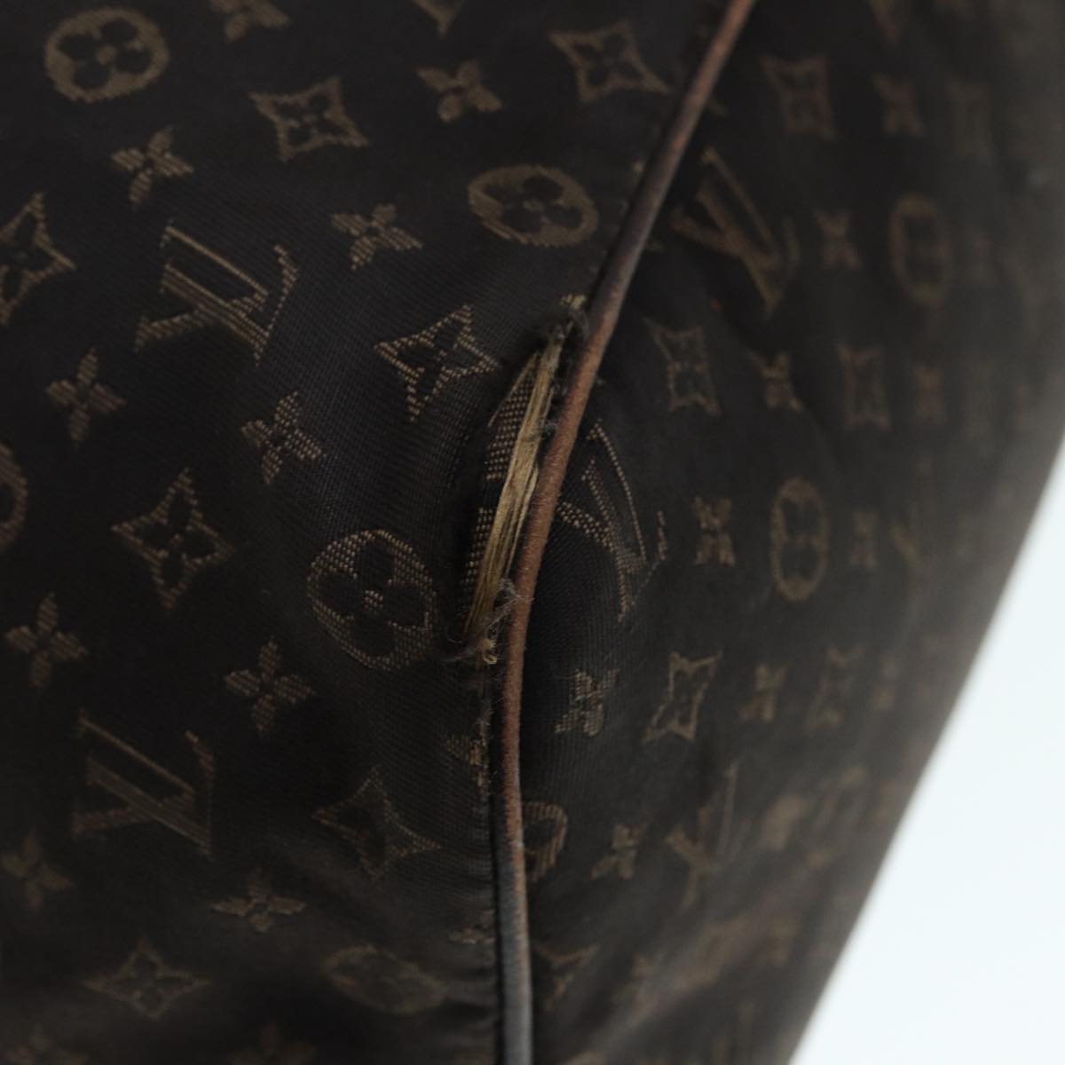 LOUIS VUITTON Monogram Idylle Neverfull MM Tote Bag Brown M40513 LV yk14576