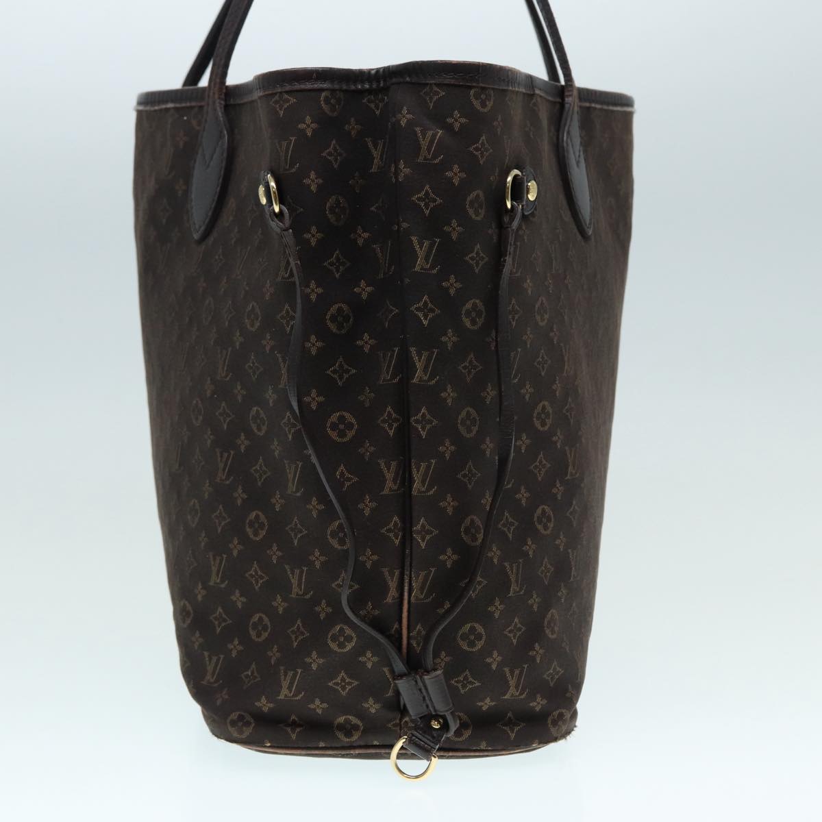 LOUIS VUITTON Monogram Idylle Neverfull MM Tote Bag Brown M40513 LV yk14576