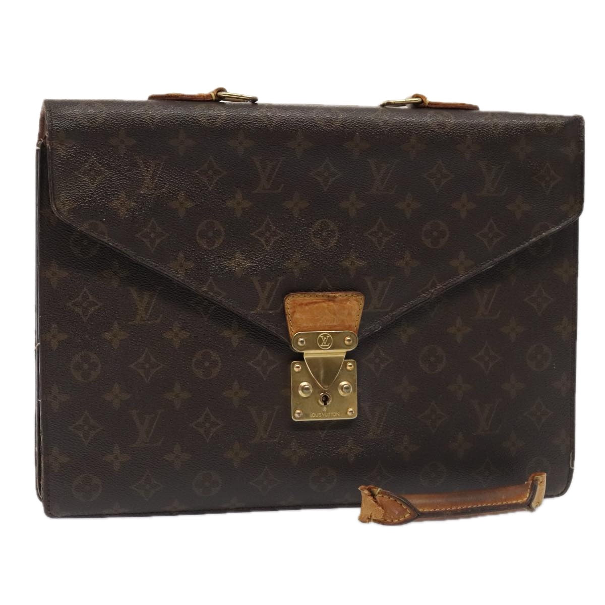 LOUIS VUITTON Monogram Serviette Conseiller Briefcase M53331 LV yk14587