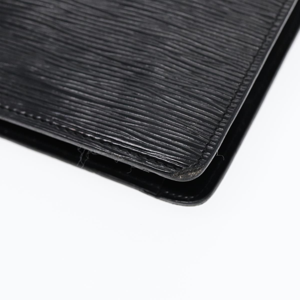 LOUIS VUITTON Epi Montaigne 27 Clutch Bag Black M52652 LV yk14592