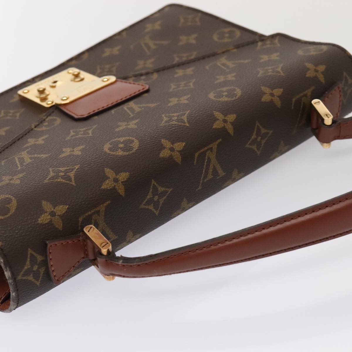 LOUIS VUITTON Monogram Concorde Hand Bag M51190 LV yk14595