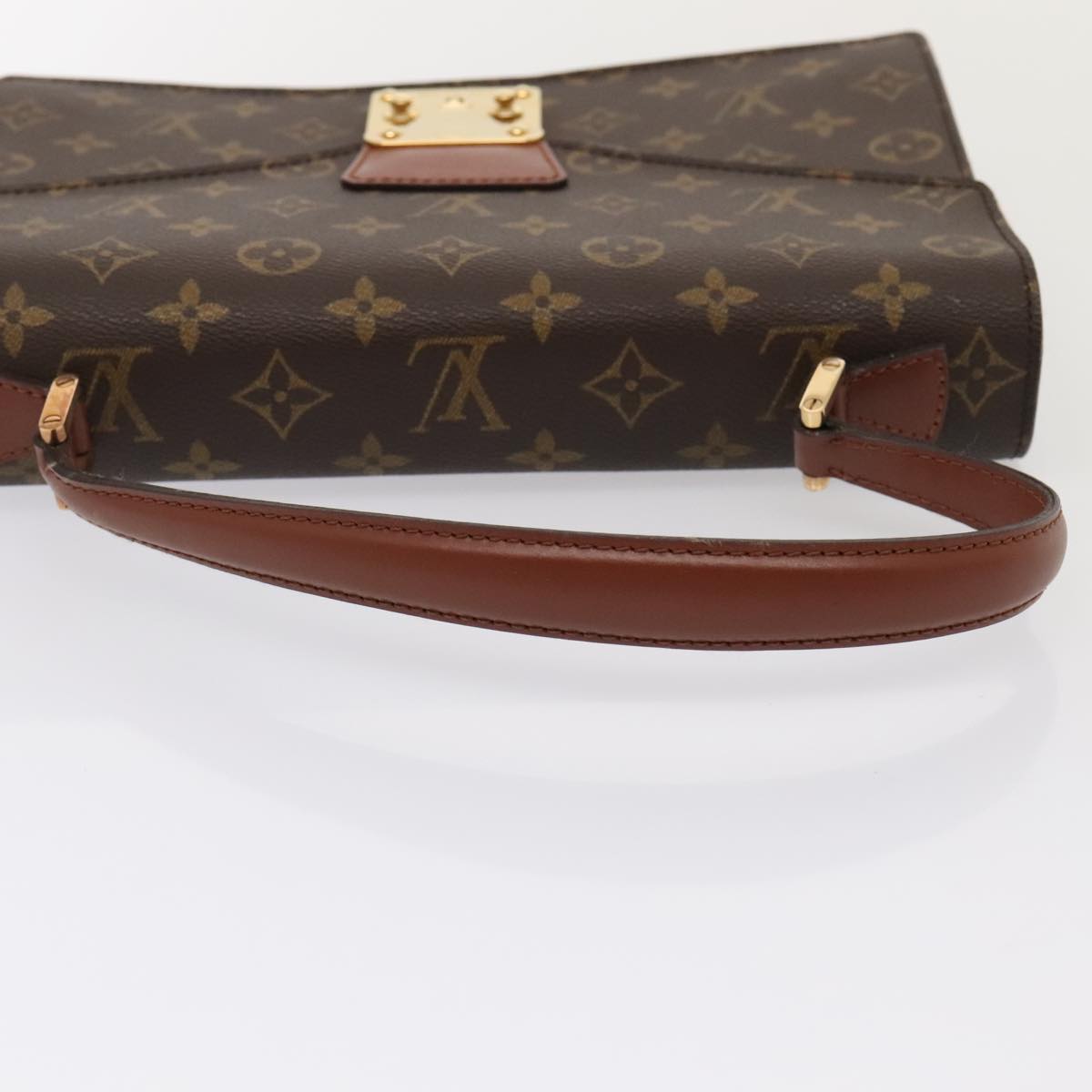 LOUIS VUITTON Monogram Concorde Hand Bag M51190 LV yk14595