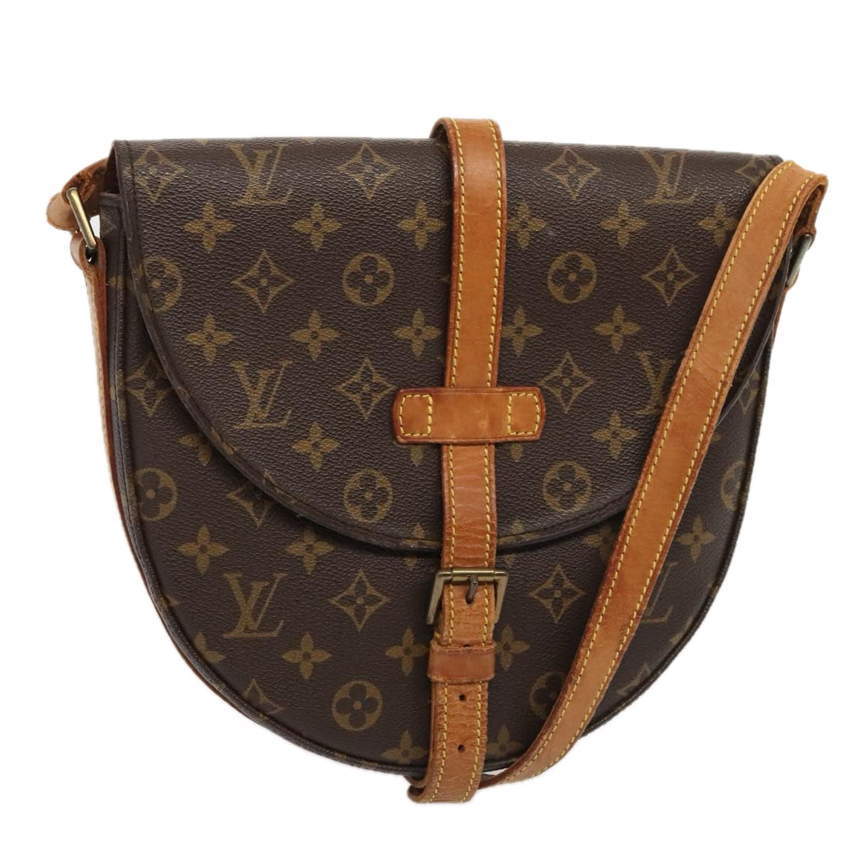 LOUIS VUITTON Monogram Chantilly GM Shoulder Bag M51232 LV yk14596