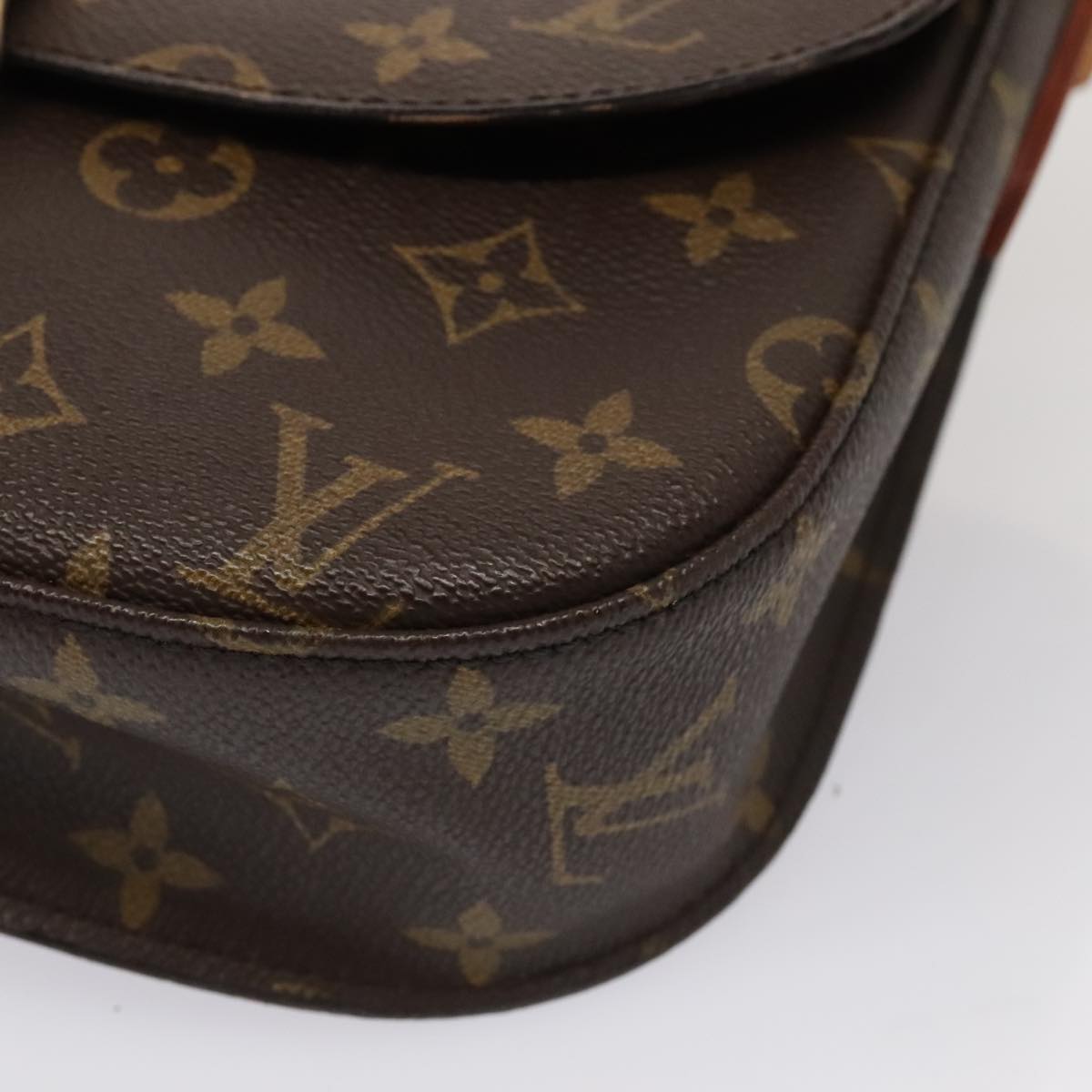 LOUIS VUITTON Monogram Saint Cloud GM Shoulder Bag M51242 LV yk14597