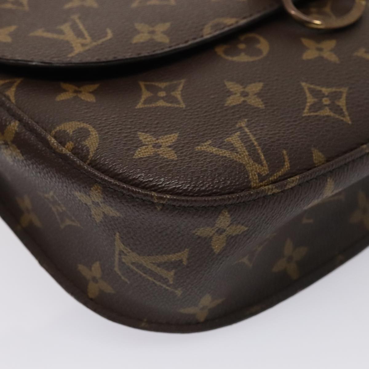 LOUIS VUITTON Monogram Saint Cloud GM Shoulder Bag M51242 LV yk14597