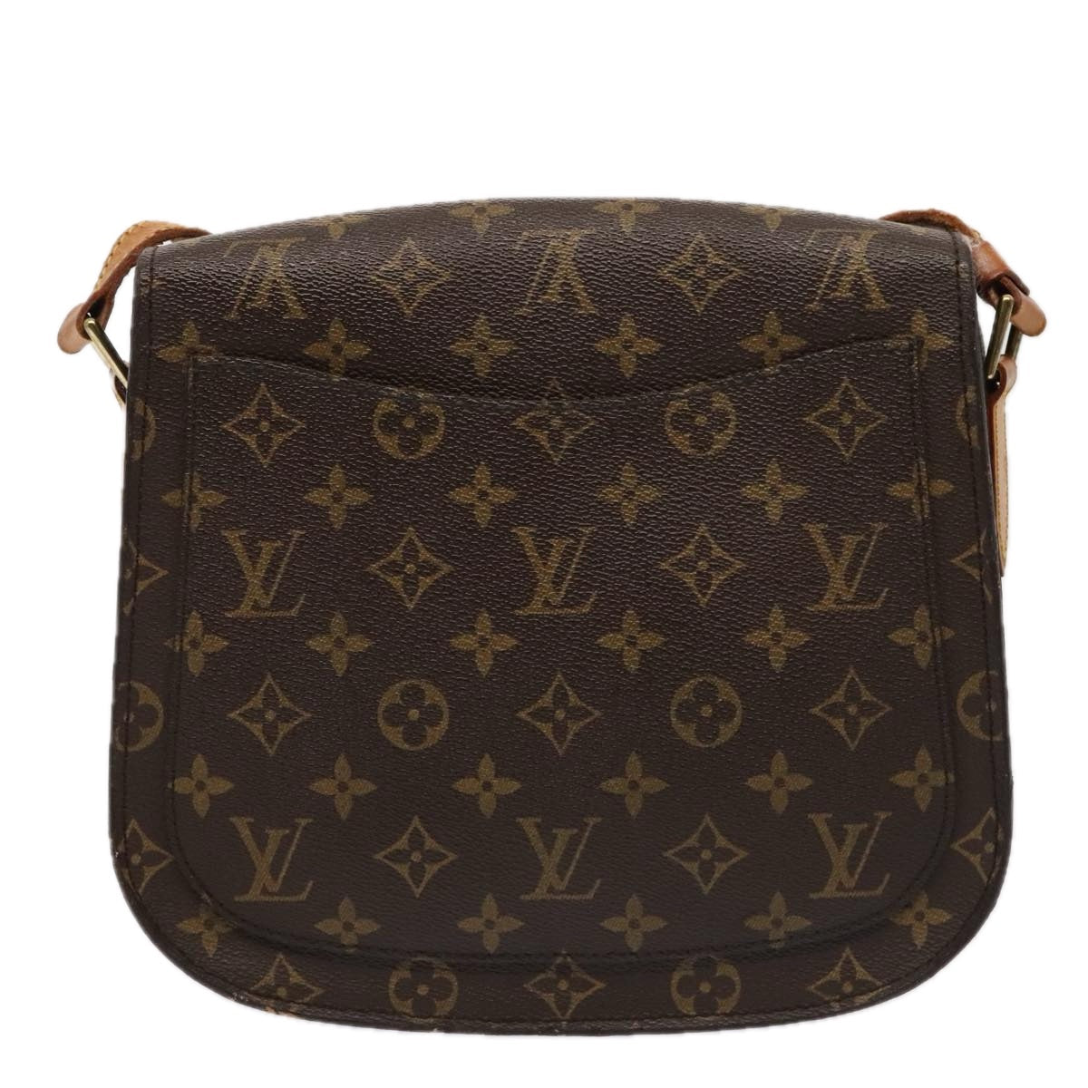 LOUIS VUITTON Monogram Saint Cloud GM Shoulder Bag M51242 LV yk14597