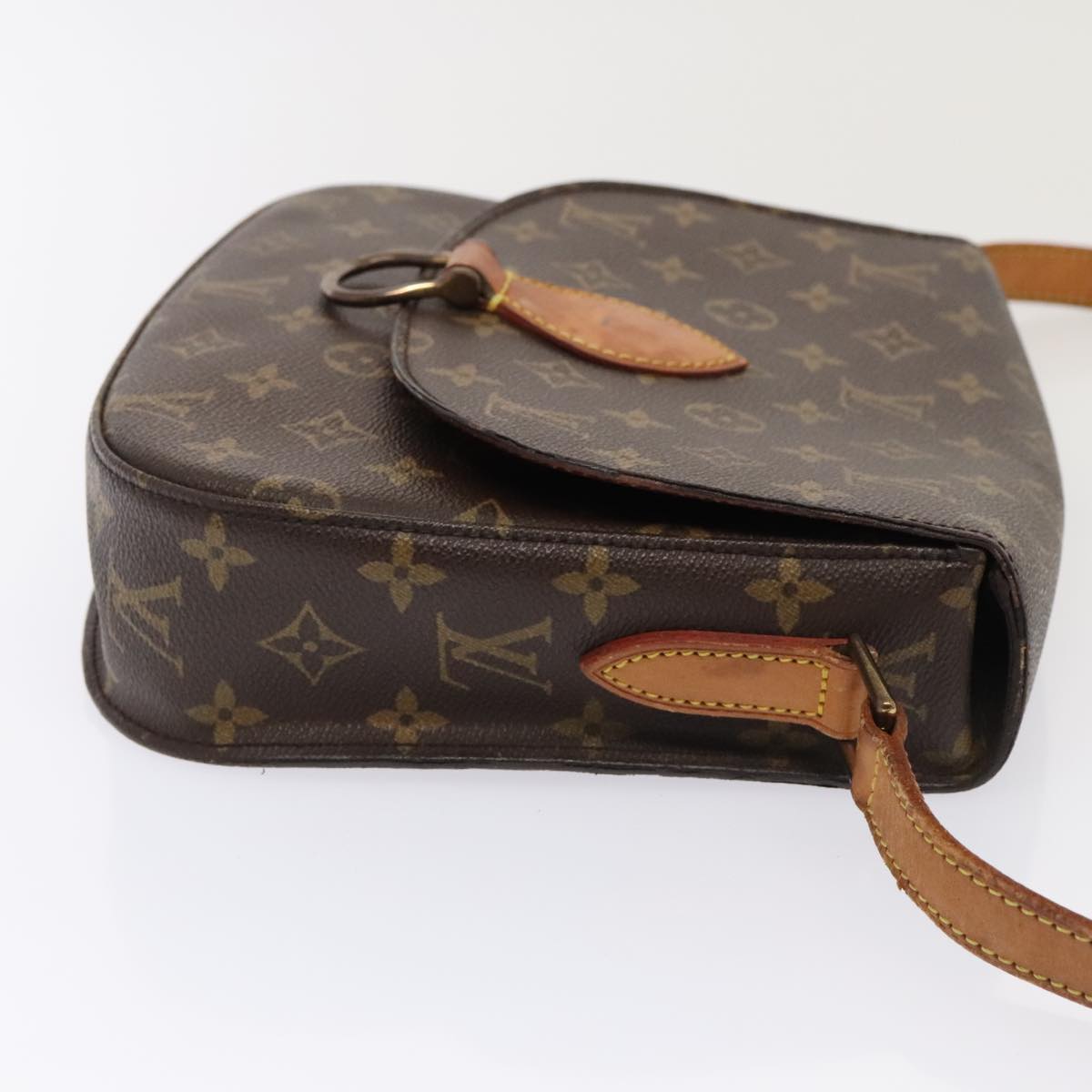 LOUIS VUITTON Monogram Saint Cloud GM Shoulder Bag M51242 LV yk14597