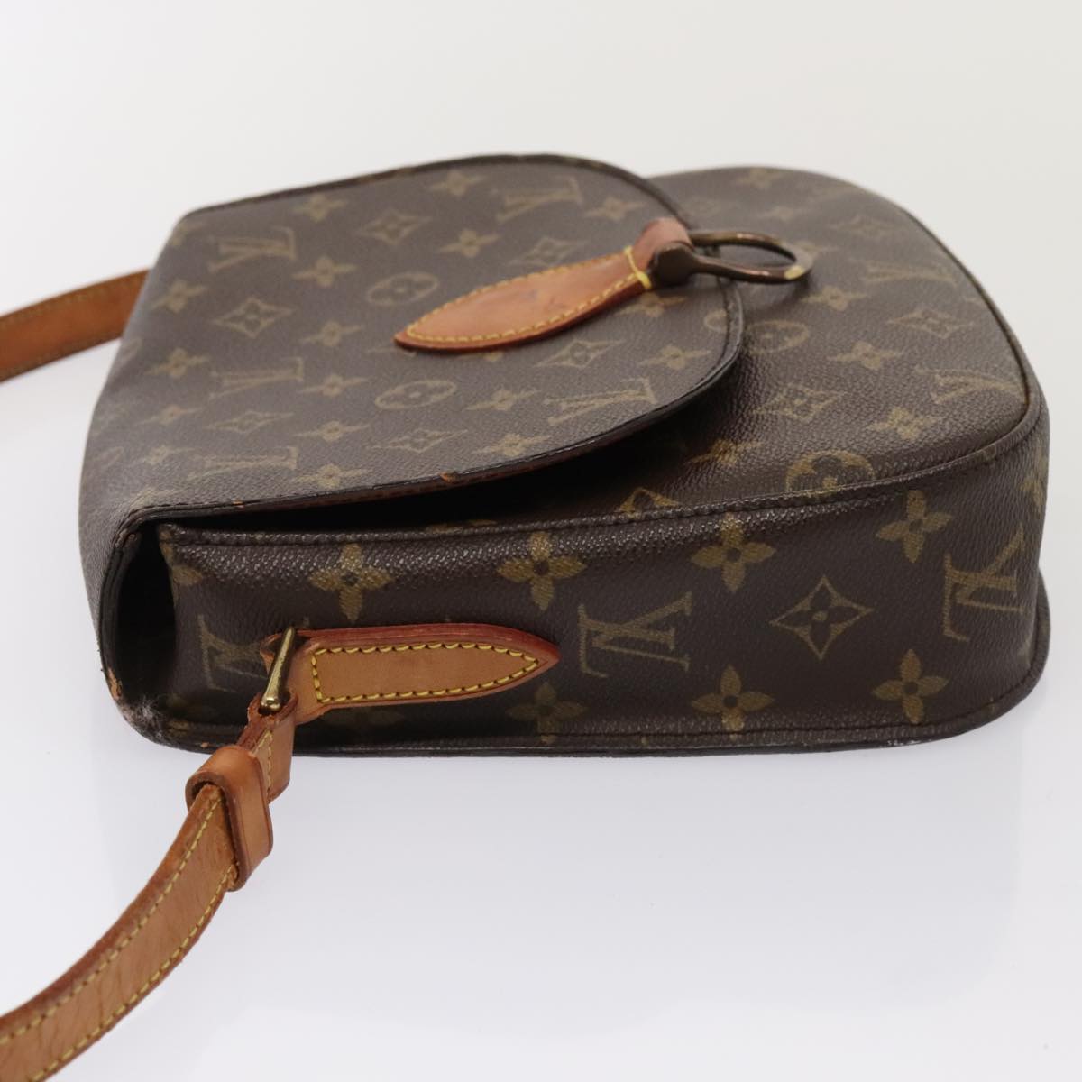 LOUIS VUITTON Monogram Saint Cloud GM Shoulder Bag M51242 LV yk14597