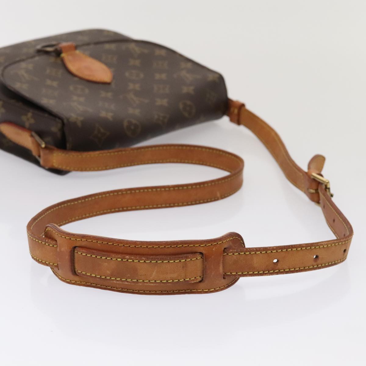 LOUIS VUITTON Monogram Saint Cloud GM Shoulder Bag M51242 LV yk14597