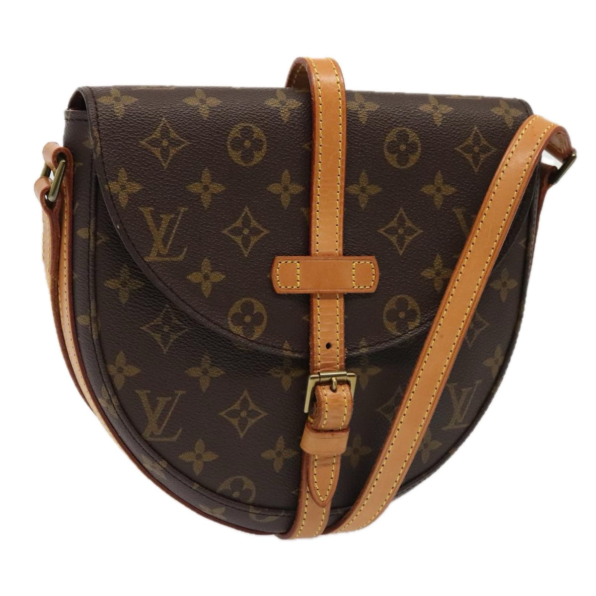 LOUIS VUITTON Monogram Chantilly MM Shoulder Bag M51233 LV yk14613