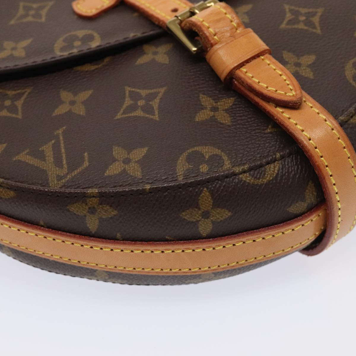 LOUIS VUITTON Monogram Chantilly MM Shoulder Bag M51233 LV yk14613