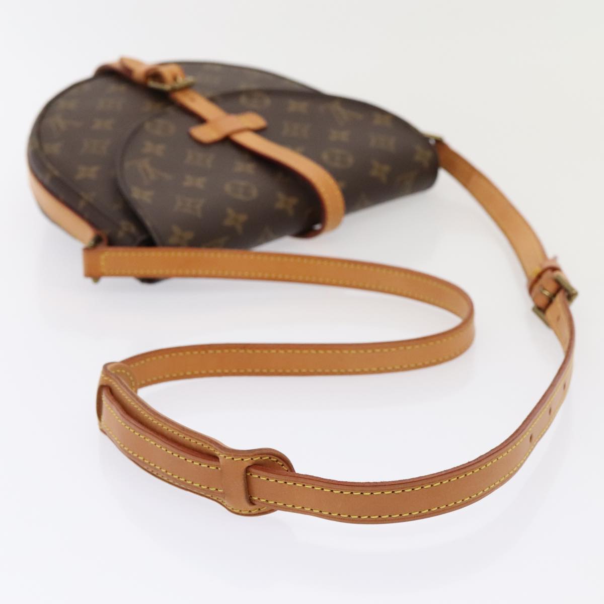 LOUIS VUITTON Monogram Chantilly MM Shoulder Bag M51233 LV yk14613