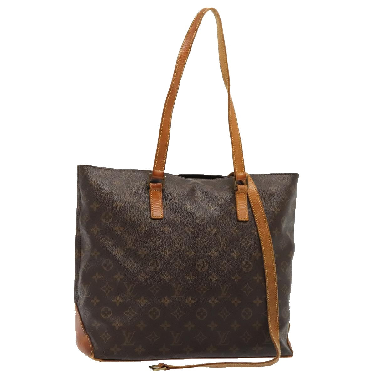 LOUIS VUITTON Monogram Cabas Mezzo Tote Bag M51151 LV yk14616