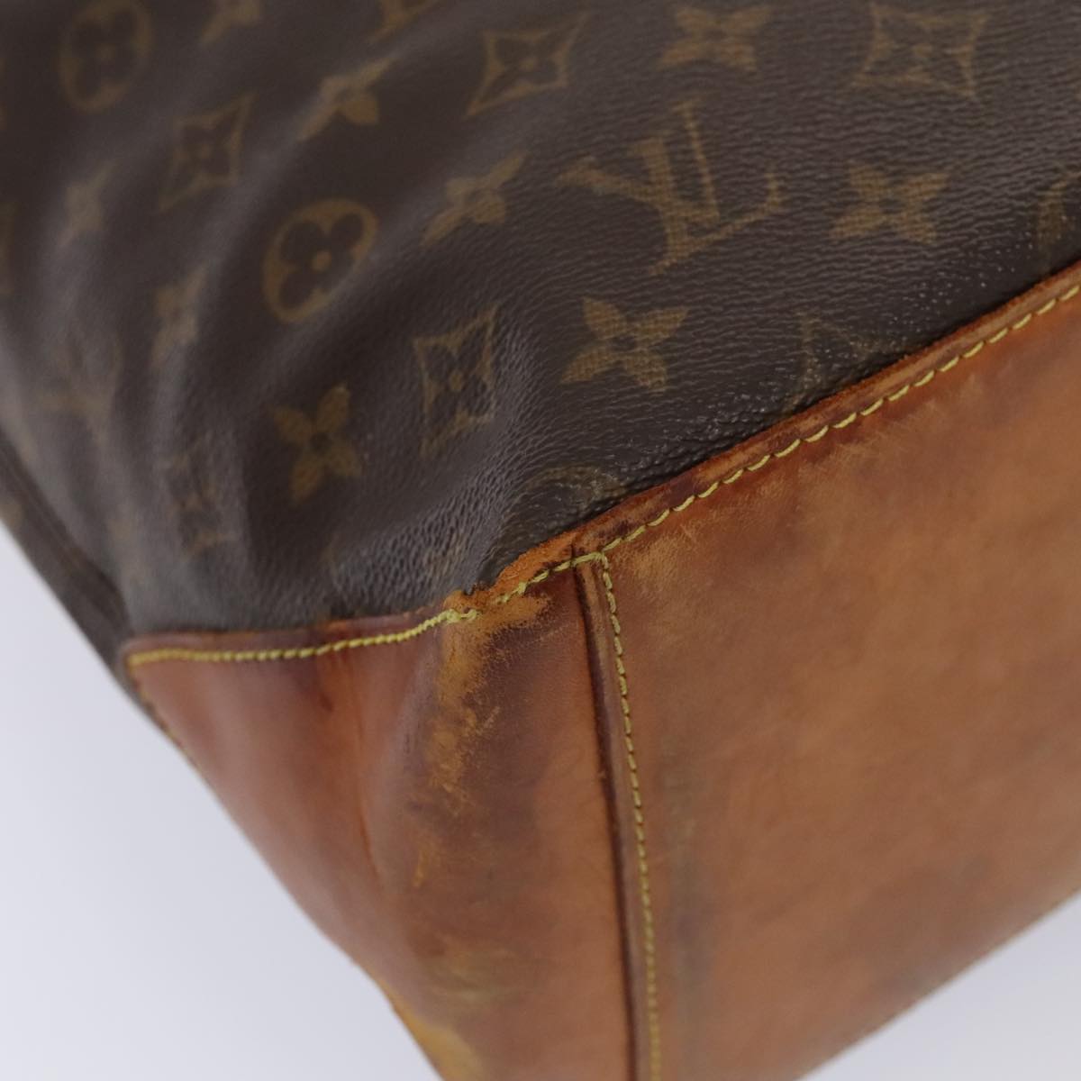 LOUIS VUITTON Monogram Cabas Mezzo Tote Bag M51151 LV yk14616