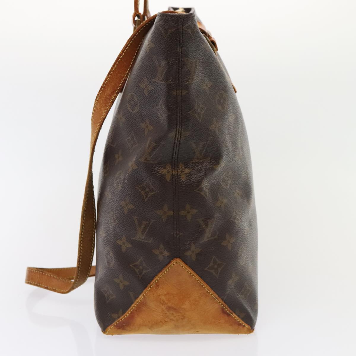 LOUIS VUITTON Monogram Cabas Mezzo Tote Bag M51151 LV yk14616