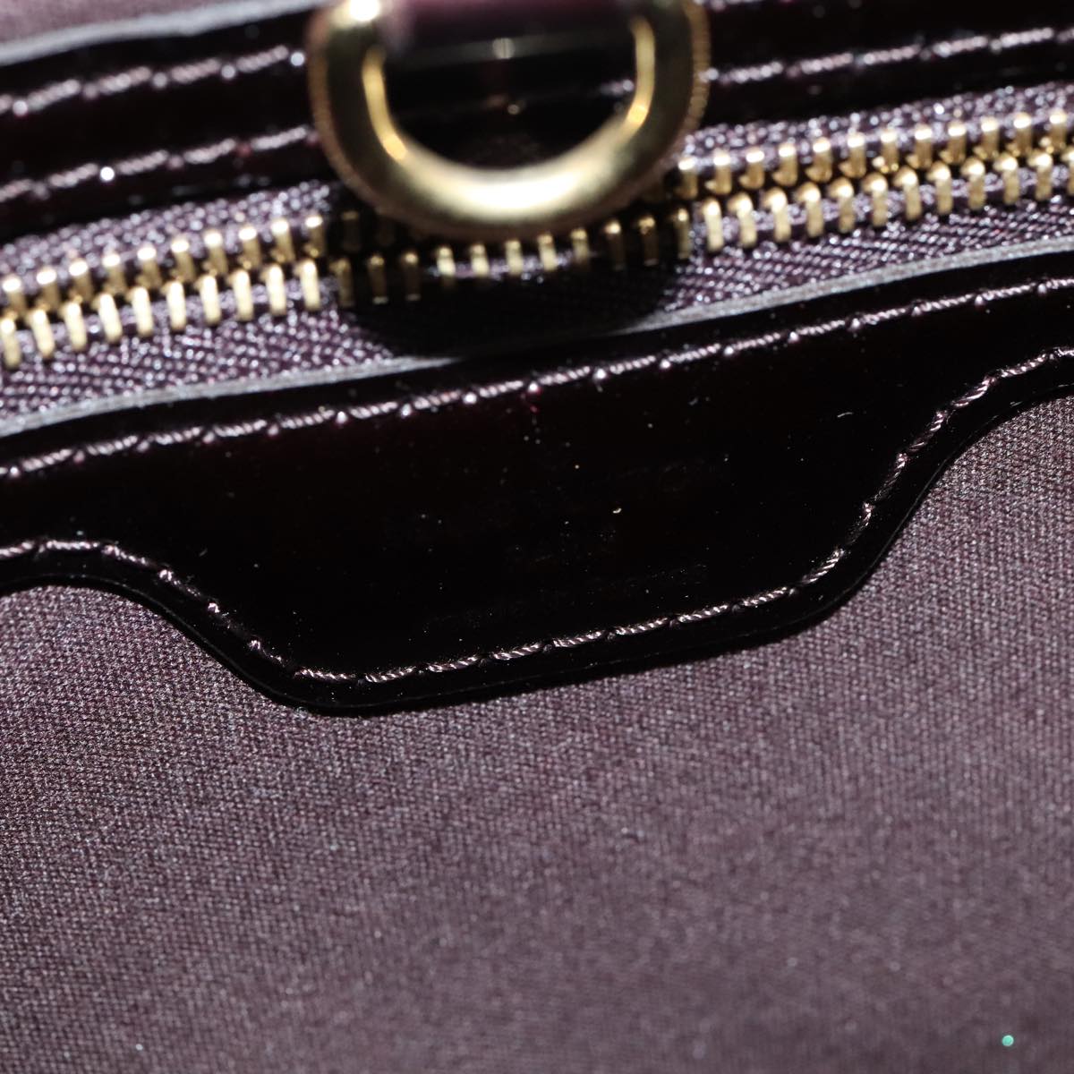 LOUIS VUITTON Monogram Vernis Wilshire PM Hand Bag Amarante M93641 yk14619