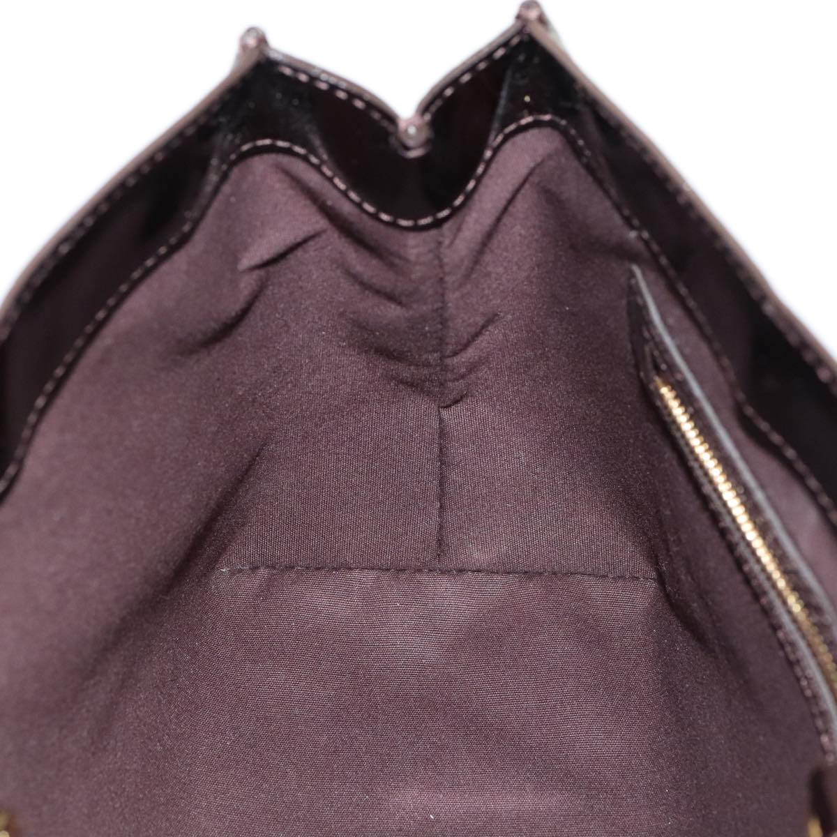 LOUIS VUITTON Monogram Vernis Wilshire PM Hand Bag Amarante M93641 yk14619