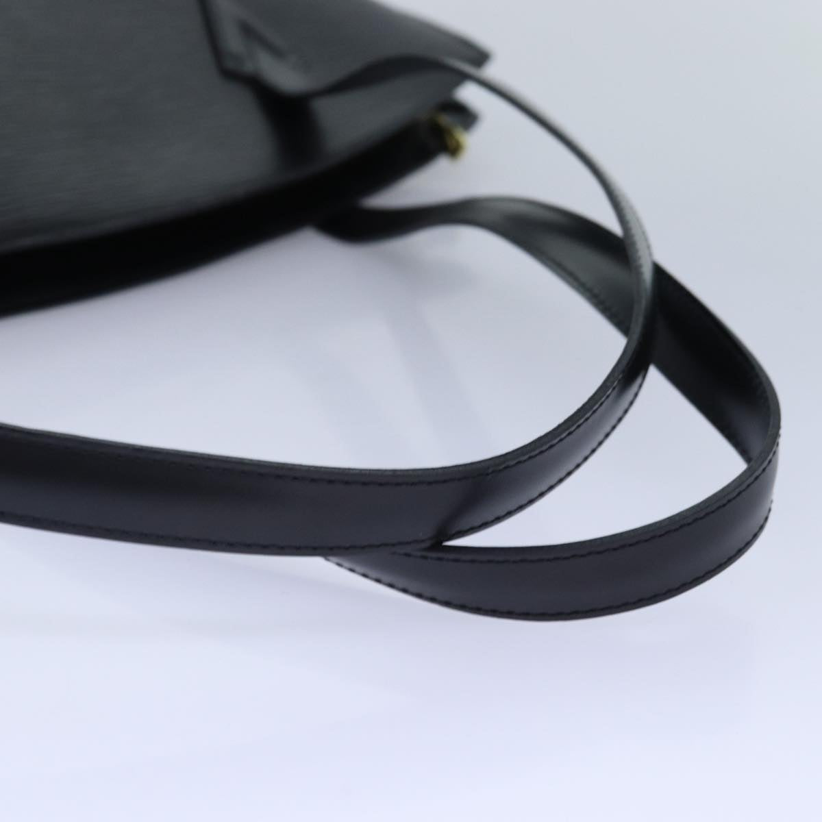 LOUIS VUITTON Epi Saint Jacques Shopping Shoulder Bag Black M52272 yk14620