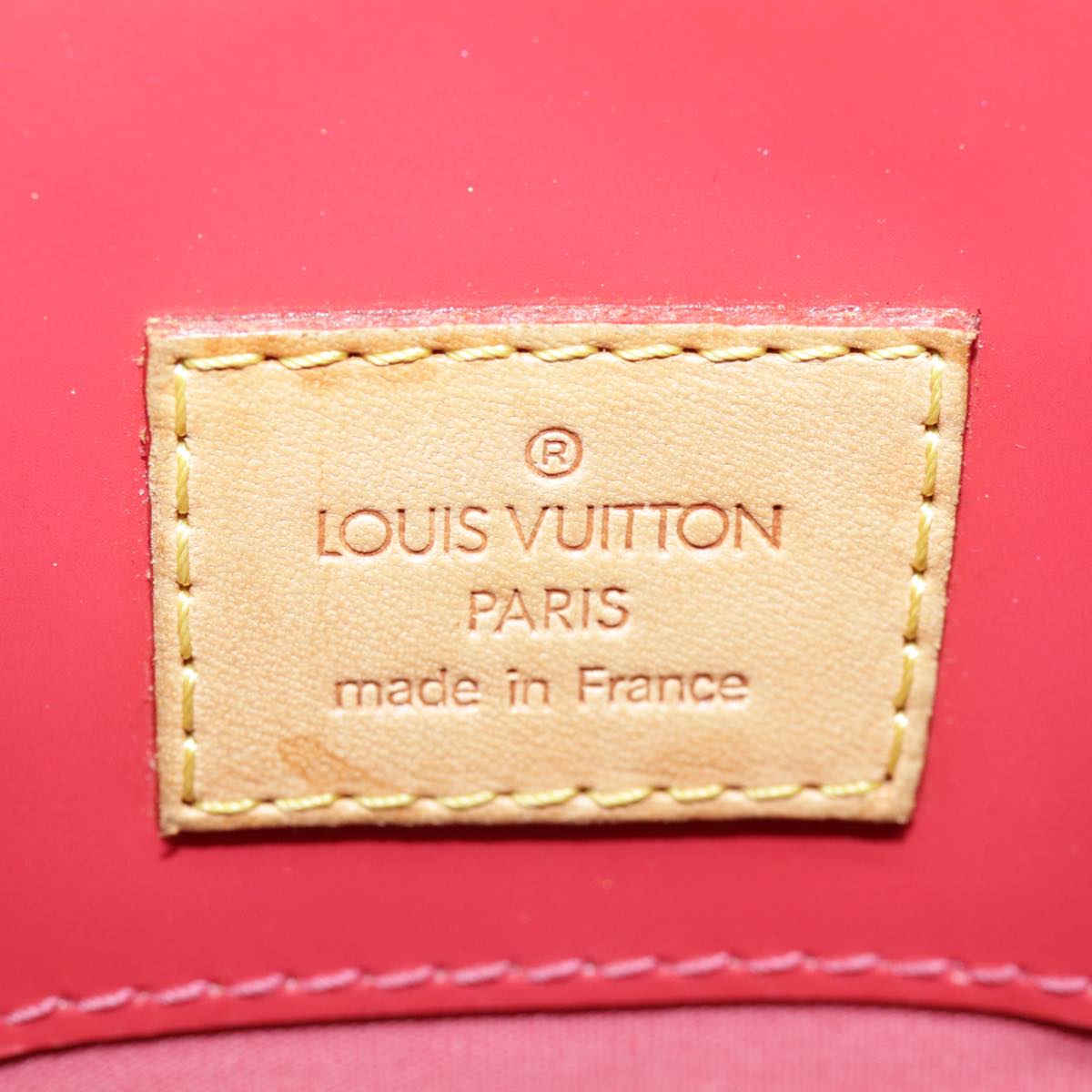 LOUIS VUITTON Monogram Vernis Reade PM Hand Bag Fran Boise M9132F yk14622