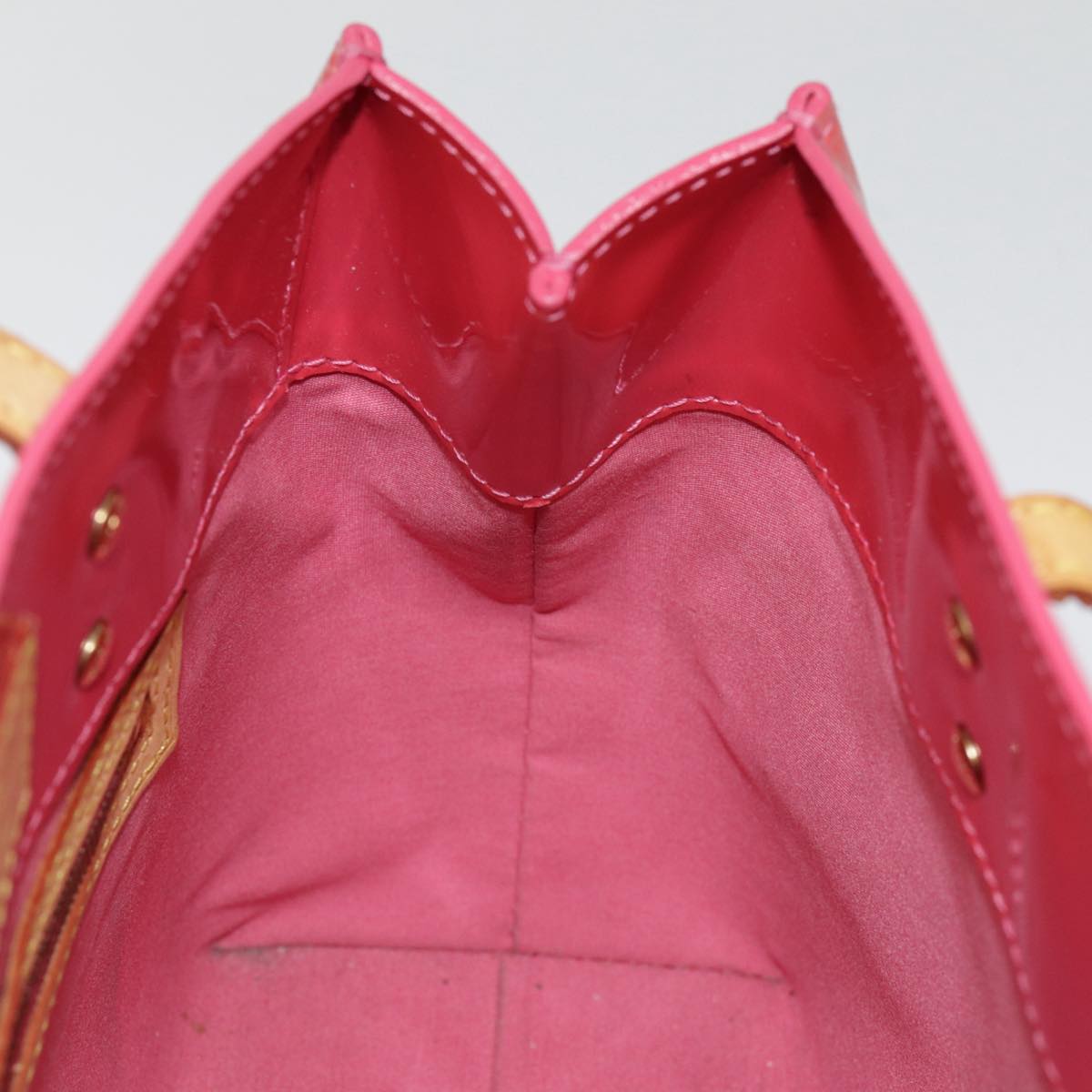 LOUIS VUITTON Monogram Vernis Reade PM Hand Bag Fran Boise M9132F yk14622