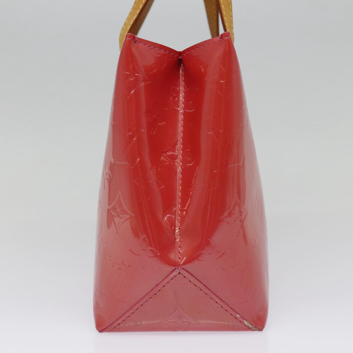 LOUIS VUITTON Monogram Vernis Reade PM Hand Bag Fran Boise M9132F yk14622
