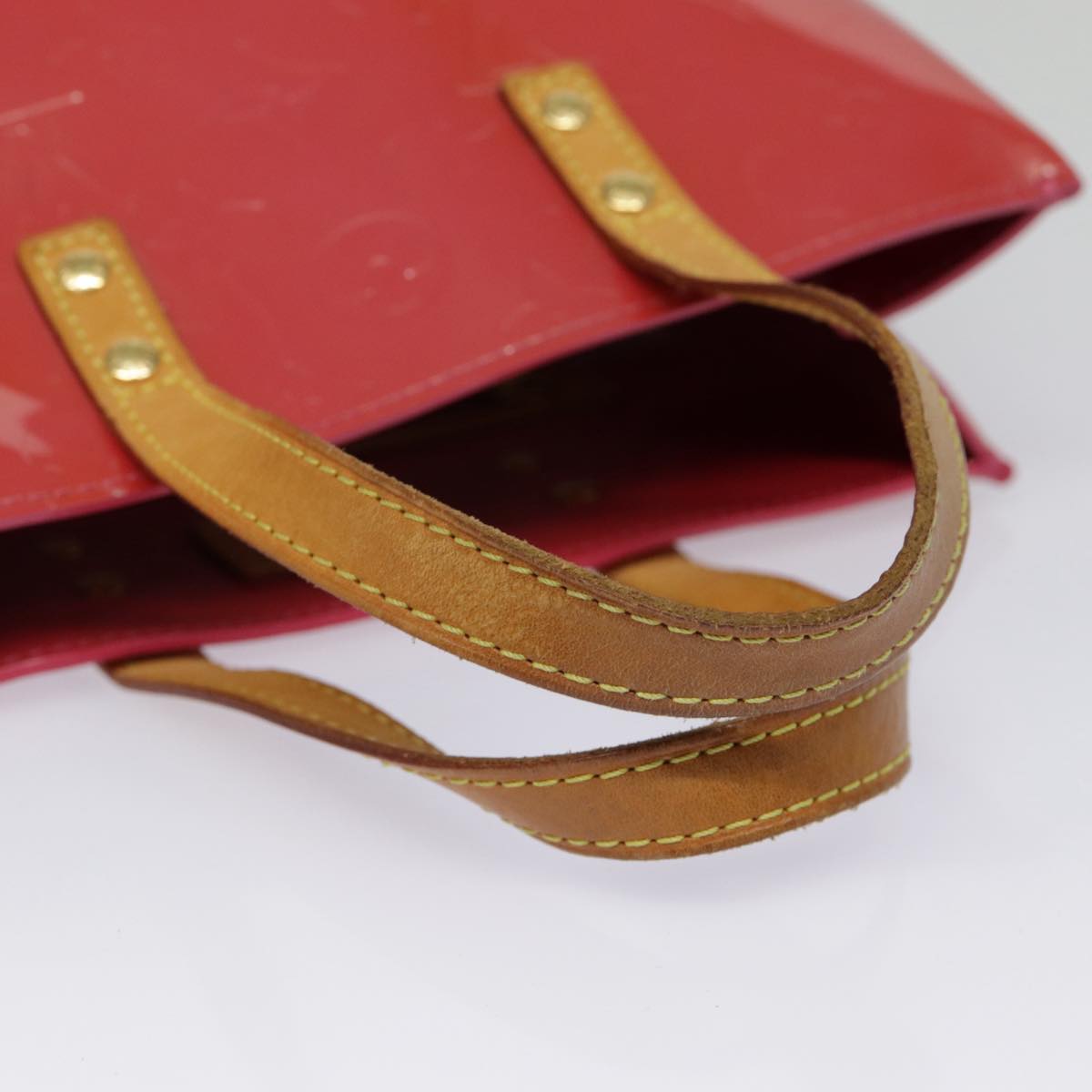 LOUIS VUITTON Monogram Vernis Reade PM Hand Bag Fran Boise M9132F yk14622