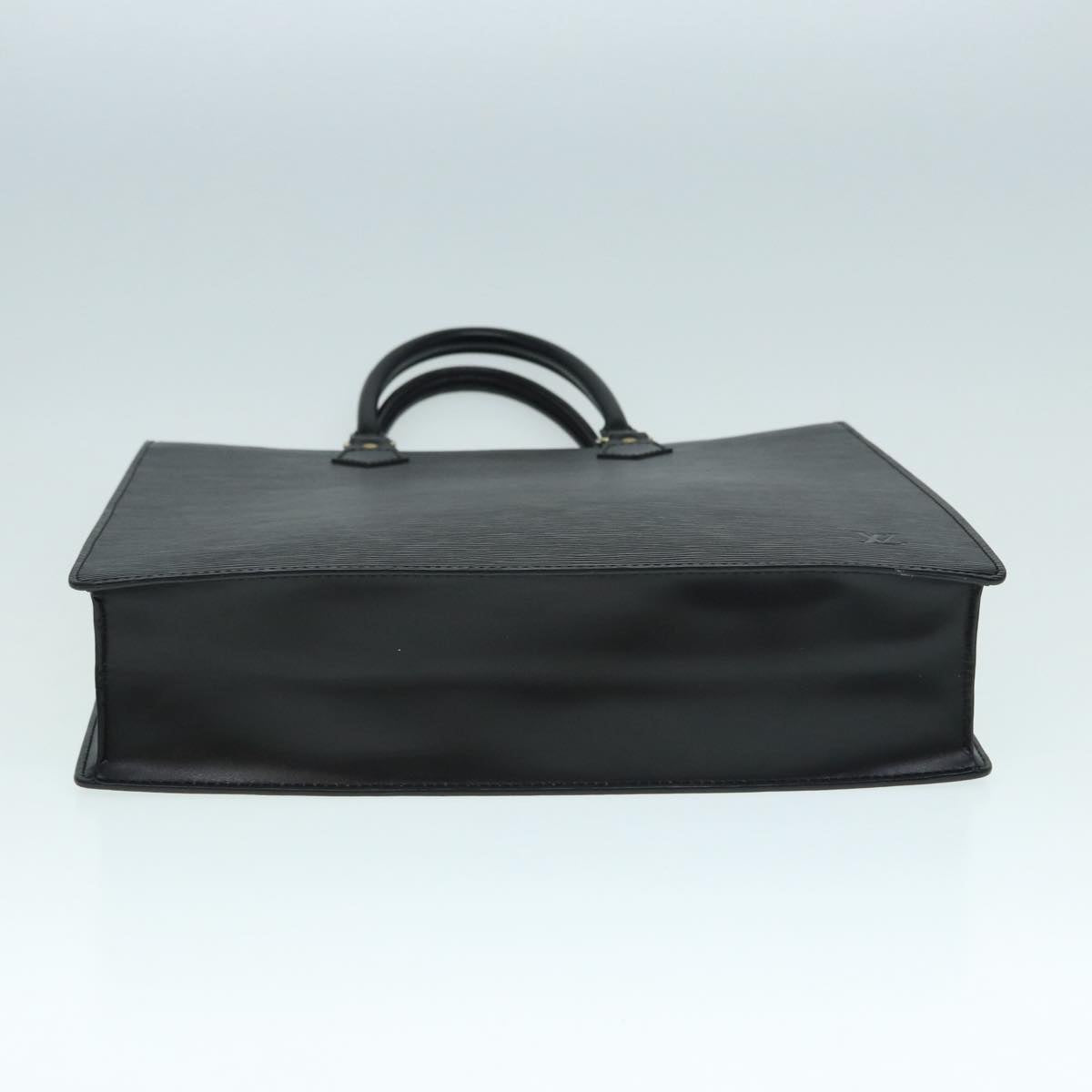 LOUIS VUITTON Epi Sac Plat Hand Bag Black M59082 LV yk14625