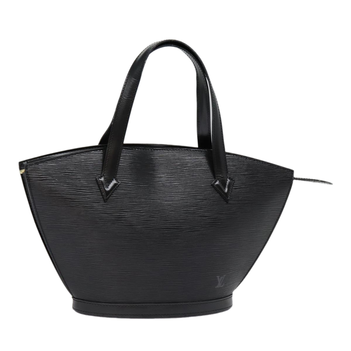 LOUIS VUITTON Epi Saint Jacques Hand Bag Black M52272 LV yk14634