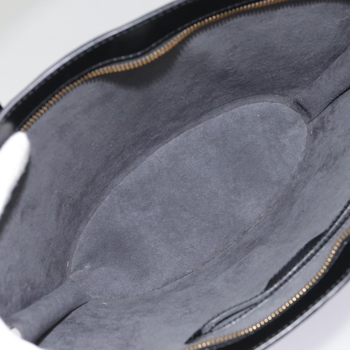 LOUIS VUITTON Epi Saint Jacques Hand Bag Black M52272 LV yk14634
