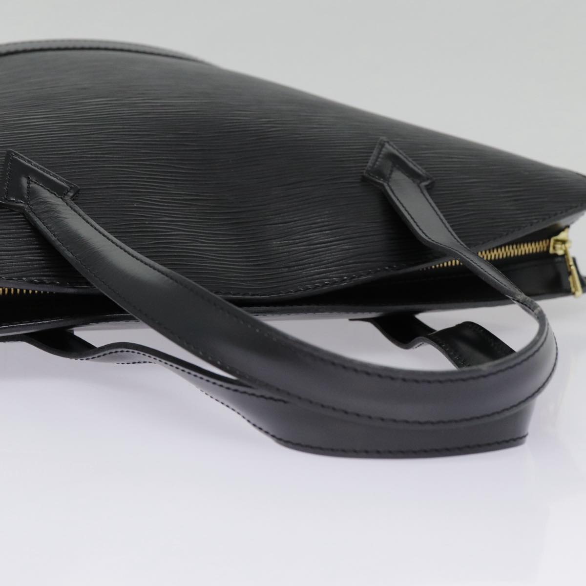 LOUIS VUITTON Epi Saint Jacques Hand Bag Black M52272 LV yk14634