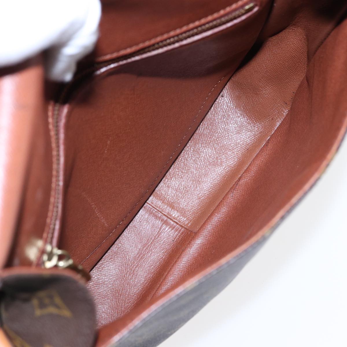 LOUIS VUITTON Monogram Saint Cloud GM Shoulder Bag M51242 LV yk14635