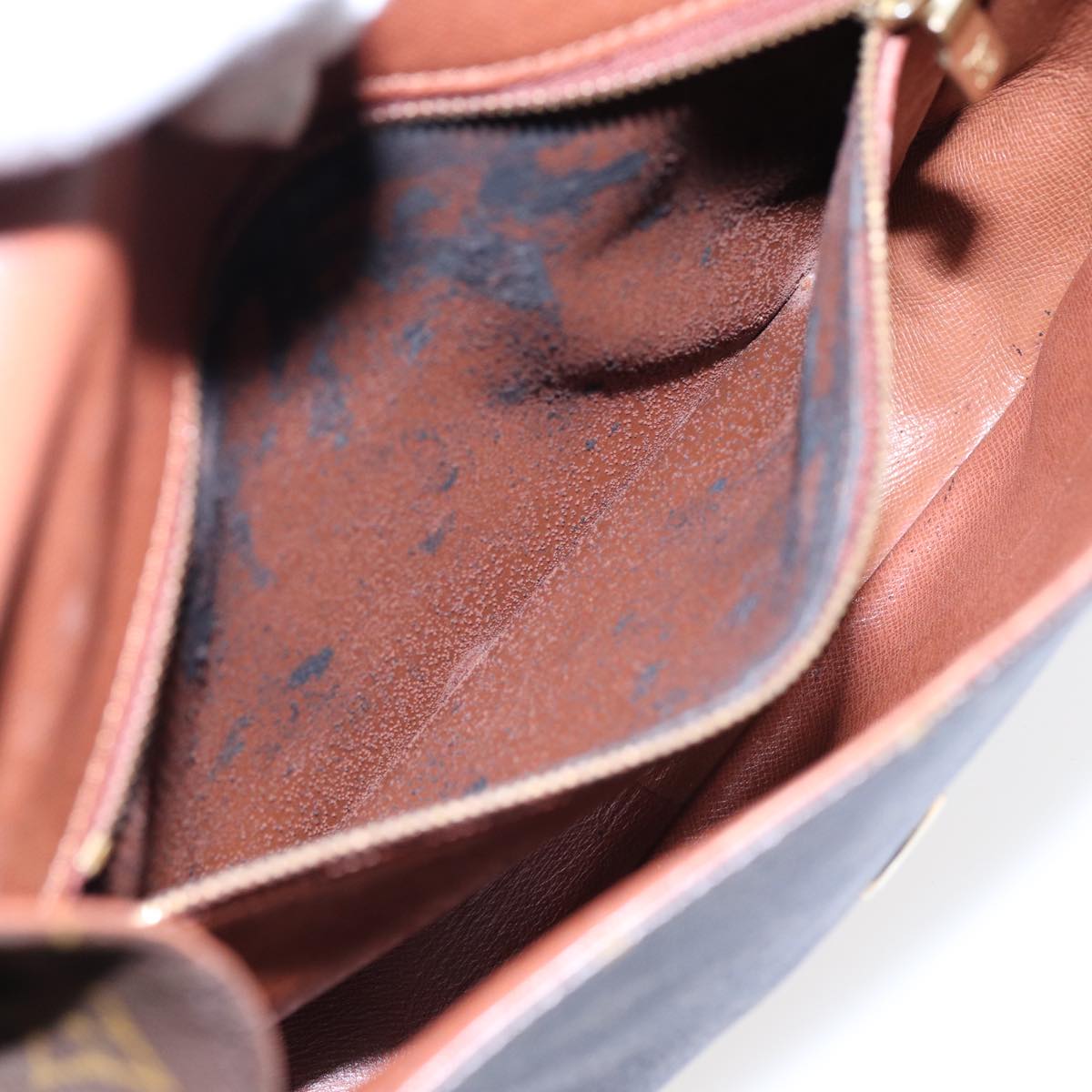 LOUIS VUITTON Monogram Saint Cloud GM Shoulder Bag M51242 LV yk14635