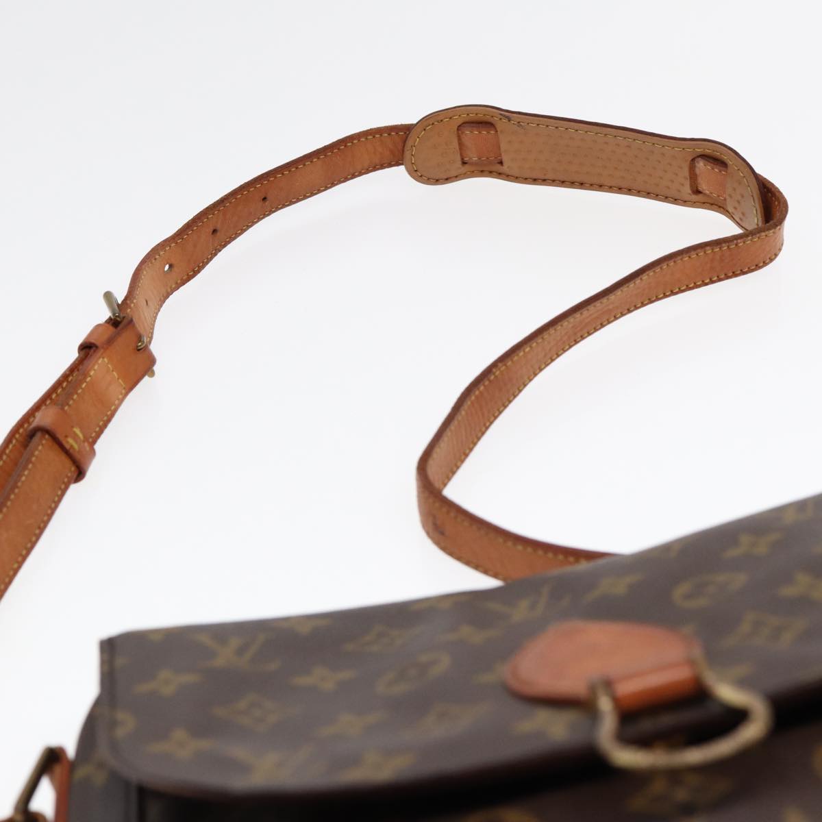 LOUIS VUITTON Monogram Saint Cloud GM Shoulder Bag M51242 LV yk14635