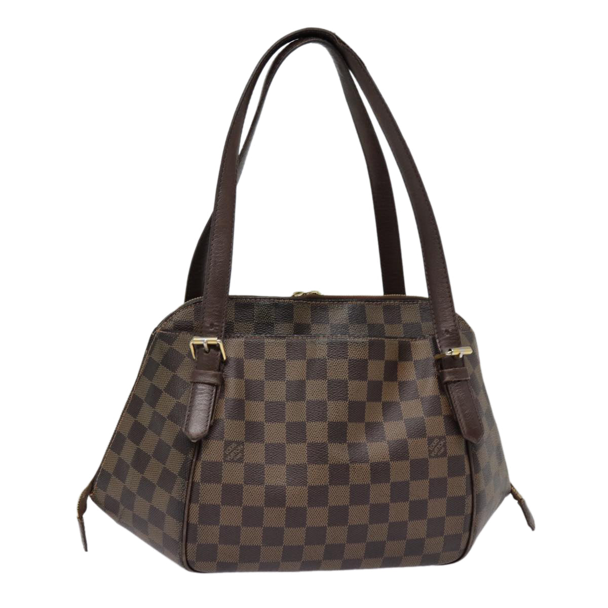LOUIS VUITTON Damier Ebene Belem MM Shoulder Bag N51174 LV yk14647